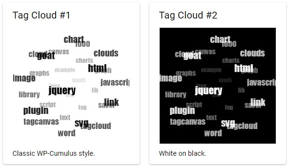 Download Html5 Cumulus 3d Tag Cloud For Wordpress